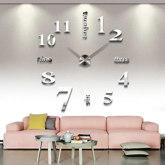 2019 Living Home Decorate DIY Wall Clock