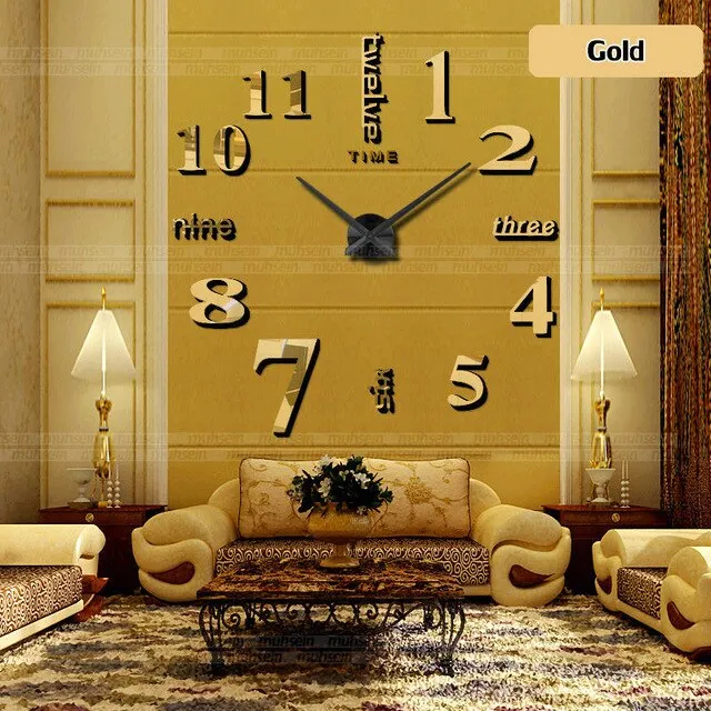 2019 Living Home Decorate DIY Wall Clock