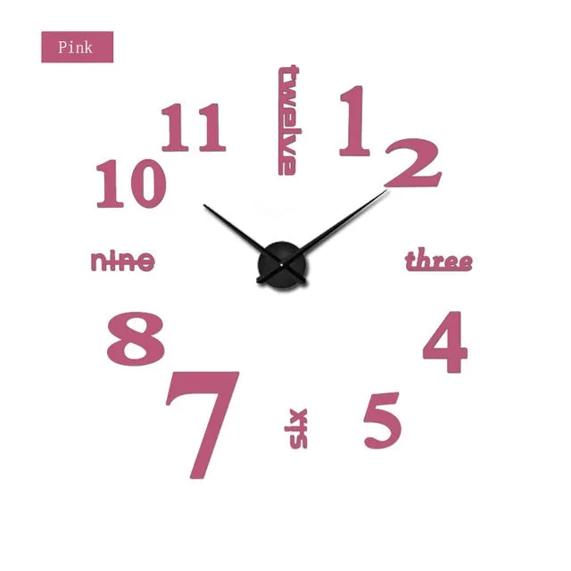 2019 Living Home Decorate DIY Wall Clock