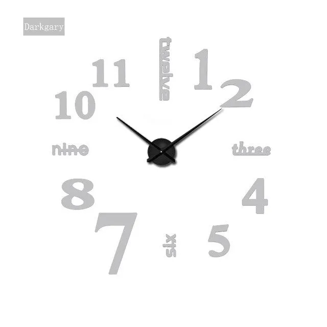 2019 Living Home Decorate DIY Wall Clock