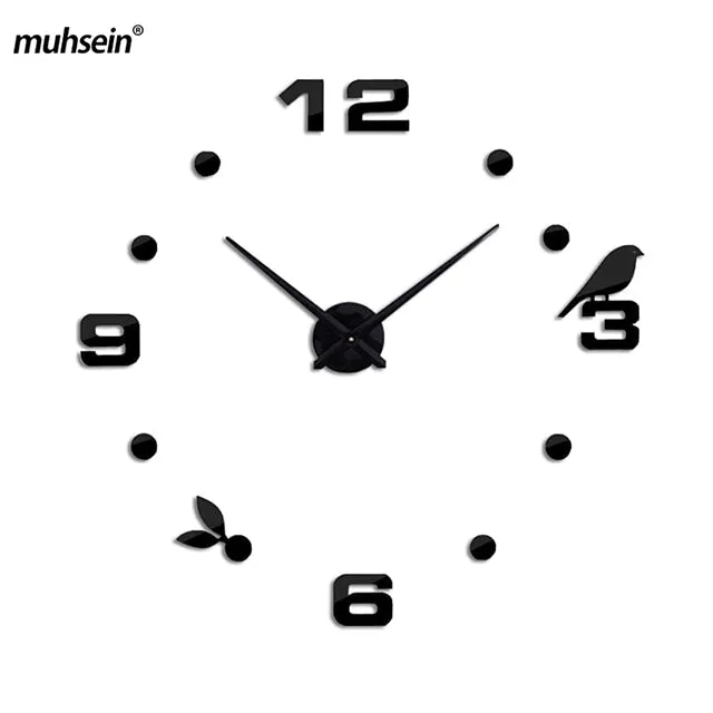 2019 Self Adhesive Wall Clocks