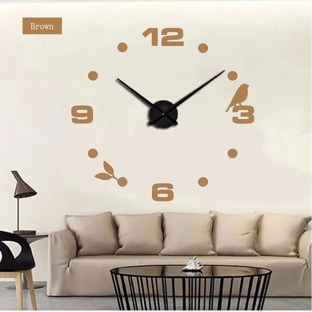 2019 Self Adhesive Wall Clocks