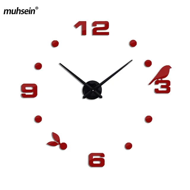 2019 Self Adhesive Wall Clocks