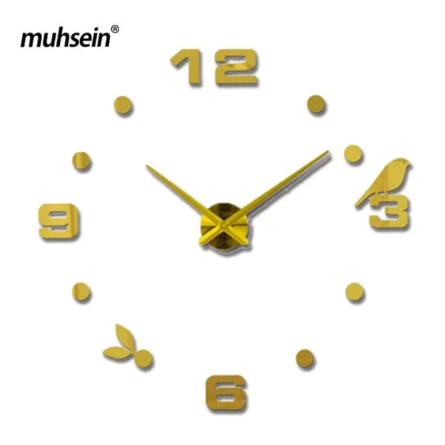 2019 Self Adhesive Wall Clocks