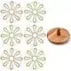 7 Piece Heat Resistant Silicone Placemats & Coasters