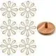 7 Piece Heat Resistant Silicone Placemats & Coasters