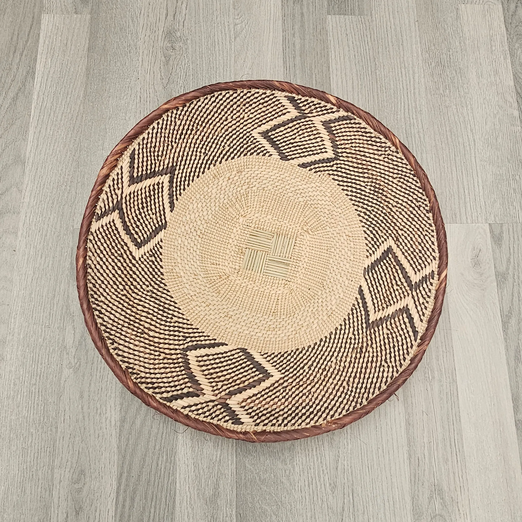 African Wall Basket – Binga Basket –  16inch - Milimo