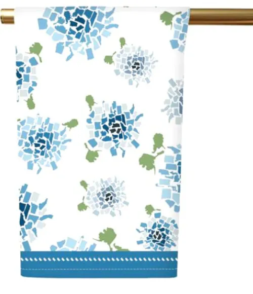 Blue Hydrangea 50 States Coaster Set