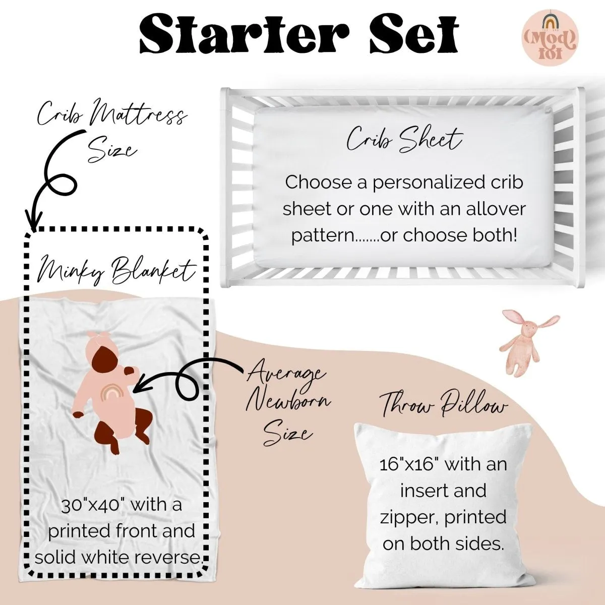 Duck Hunting Nursery Starter Crib Bedding Set