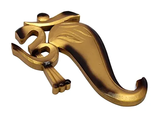 eSplanade Ganesha Ganesh Wall Door Hanging 11.5" Inches Golden