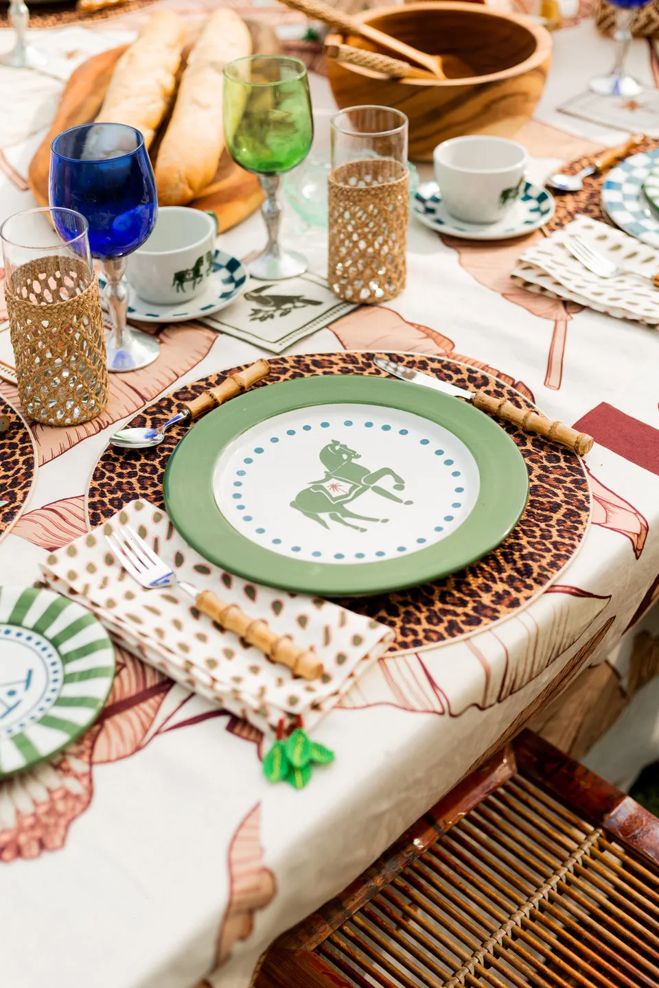Herradura Dinner Plate / Green