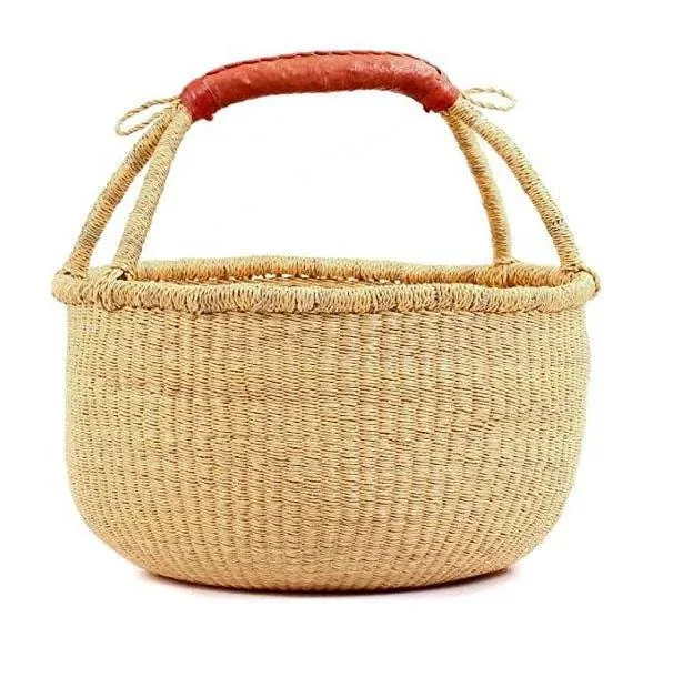 Large Harvest African Ghana Bolga Basket