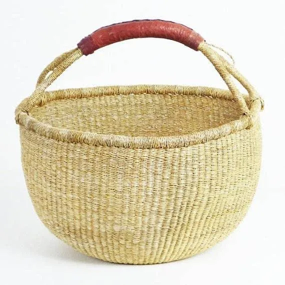 Large Harvest African Ghana Bolga Basket