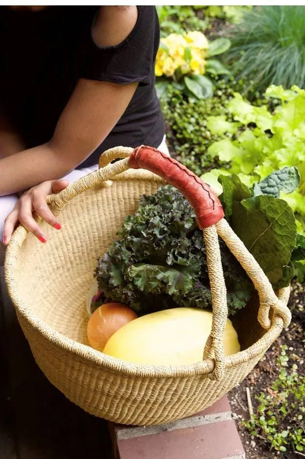 Large Harvest African Ghana Bolga Basket