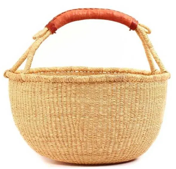 Large Harvest African Ghana Bolga Basket