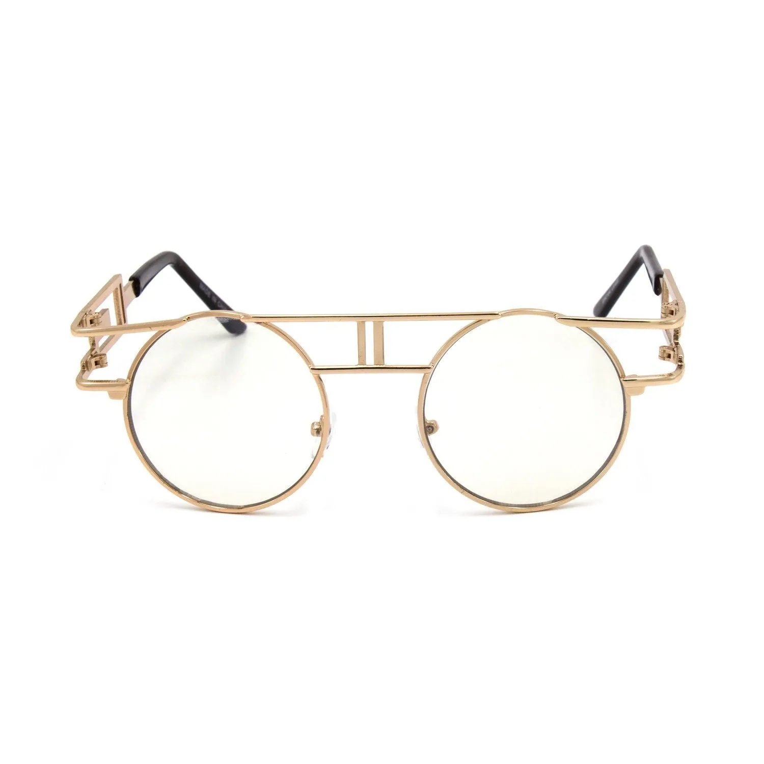 “Living Single” Round Clear Frames