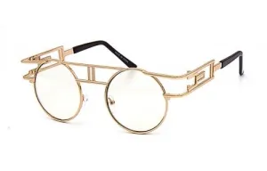 “Living Single” Round Clear Frames