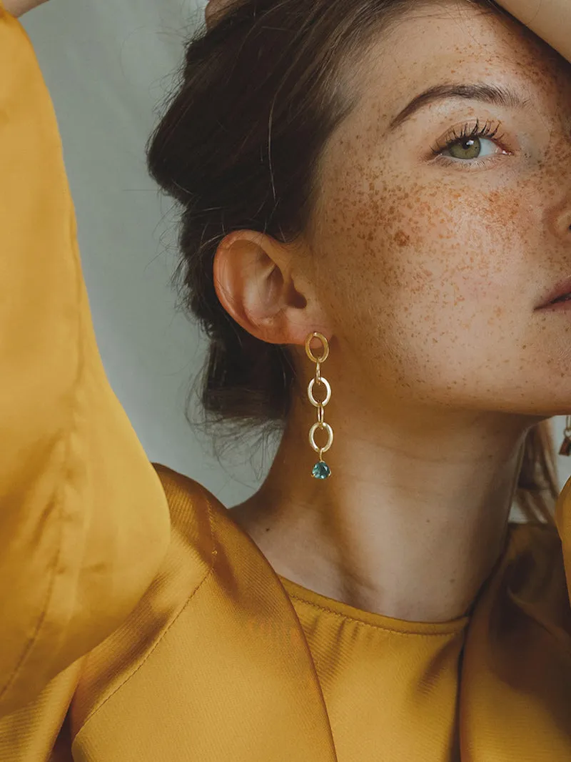 Monroe Earrings (all stones)