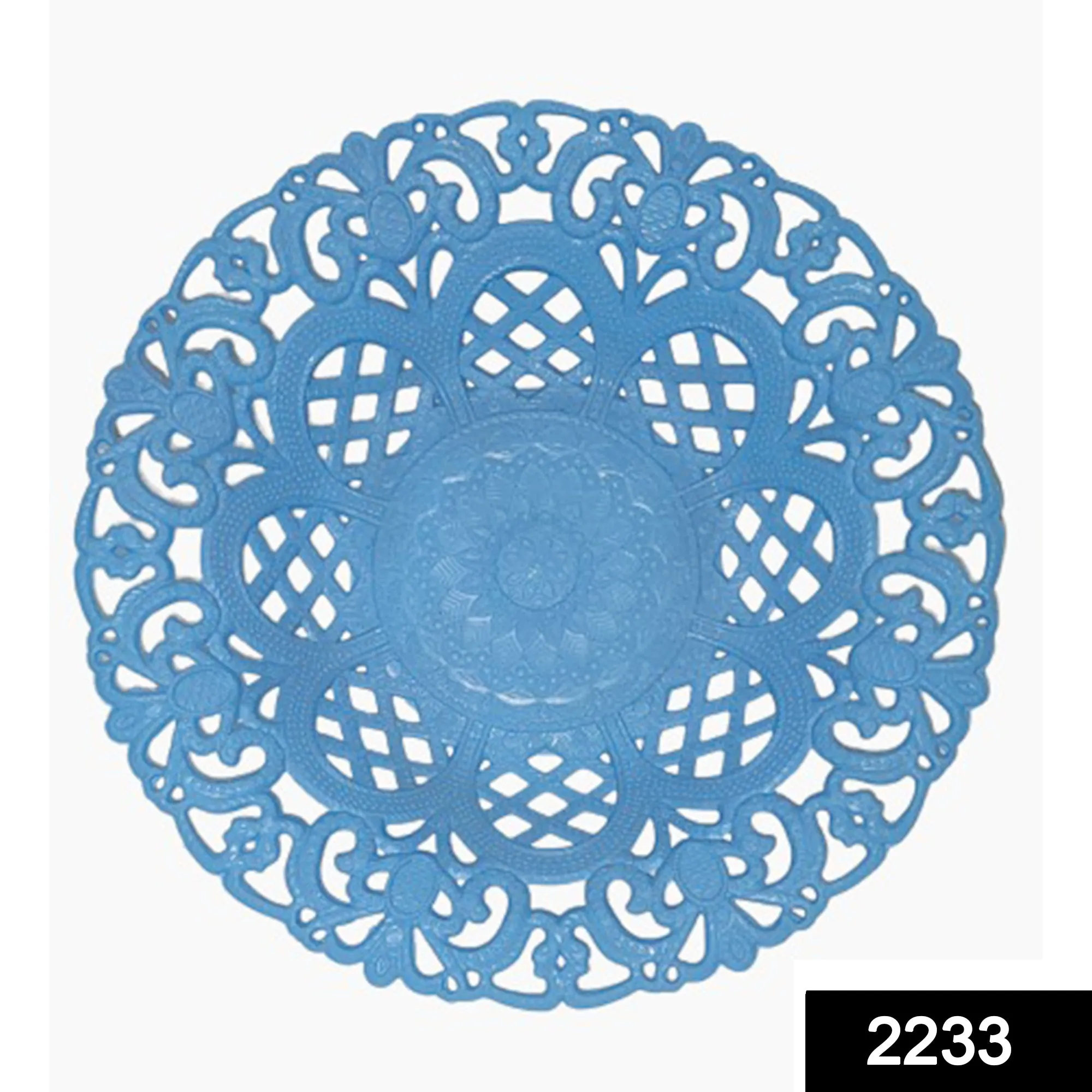 Multipurpose Round Flower Self Design Storage Basket