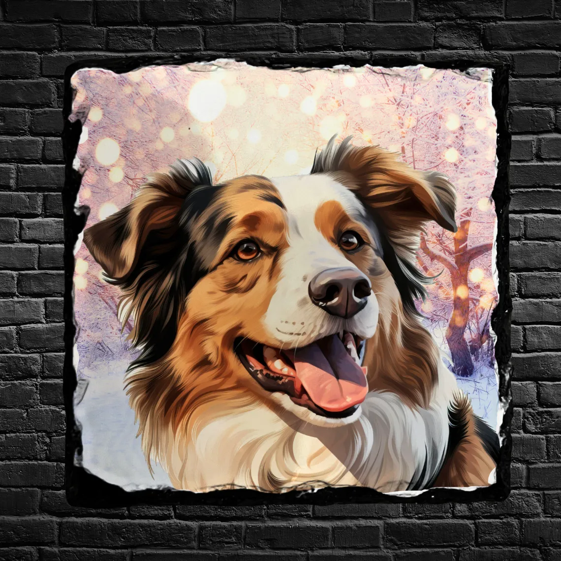Pet Portrait Slate - Pick your Breed or Custom