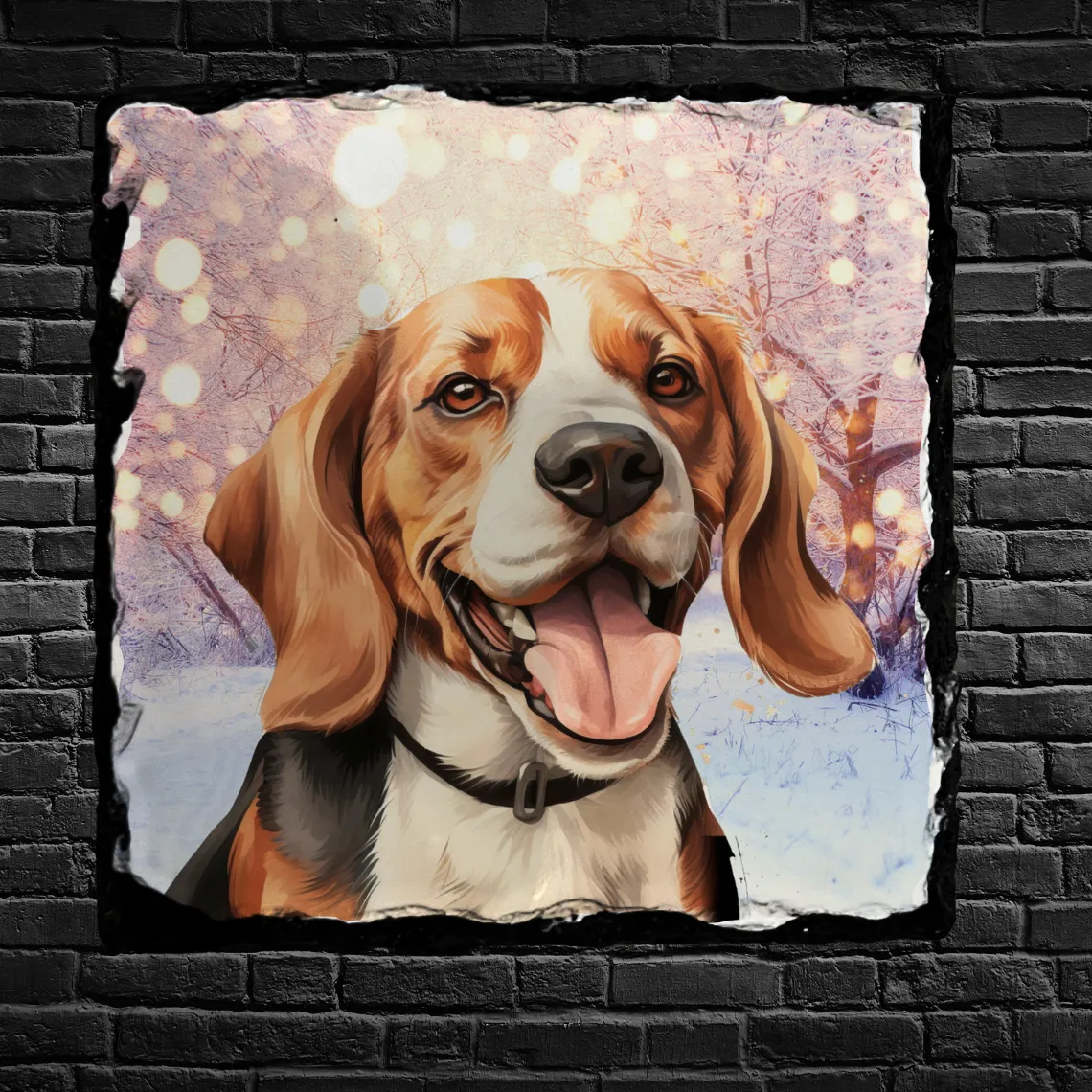 Pet Portrait Slate - Pick your Breed or Custom