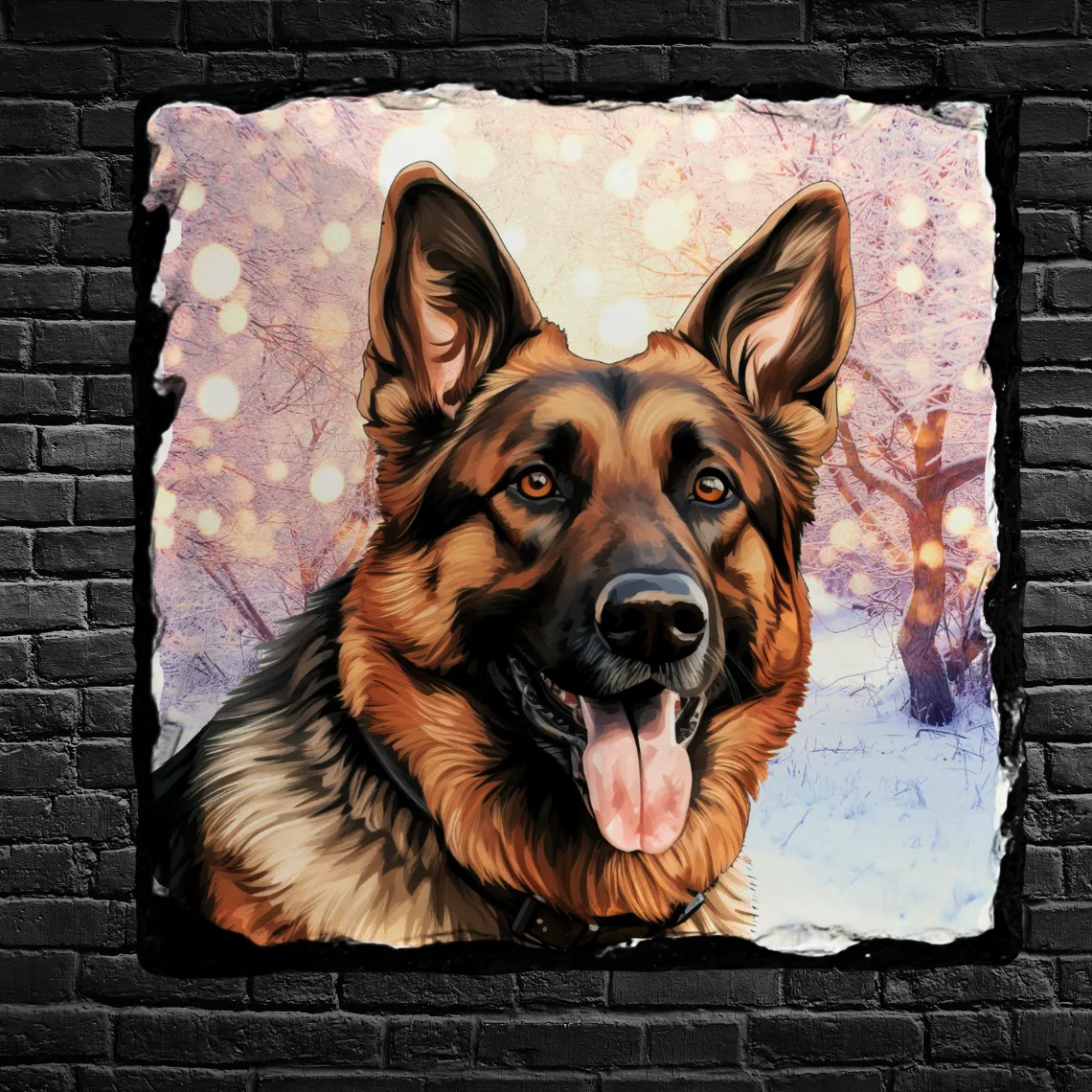 Pet Portrait Slate - Pick your Breed or Custom
