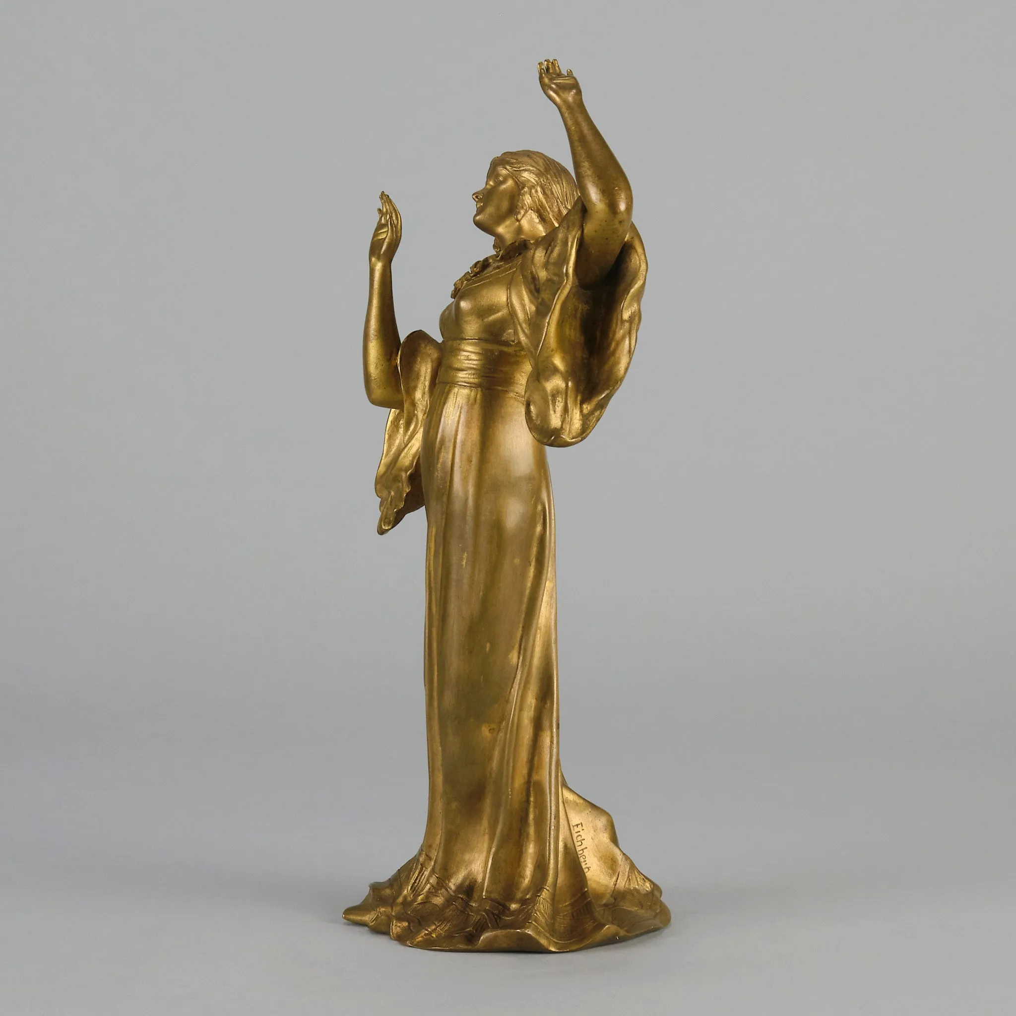 "Art Nouveau Dancer" by Hermann Eichberg