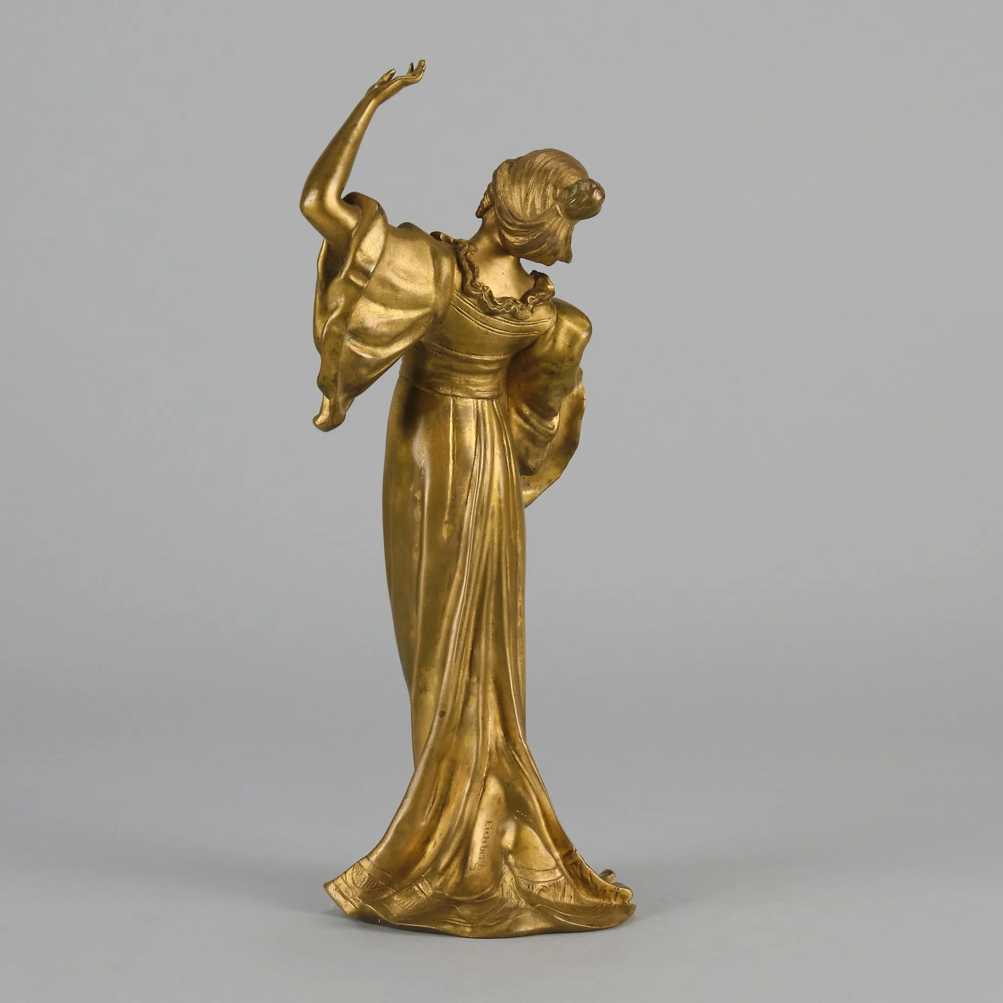"Art Nouveau Dancer" by Hermann Eichberg
