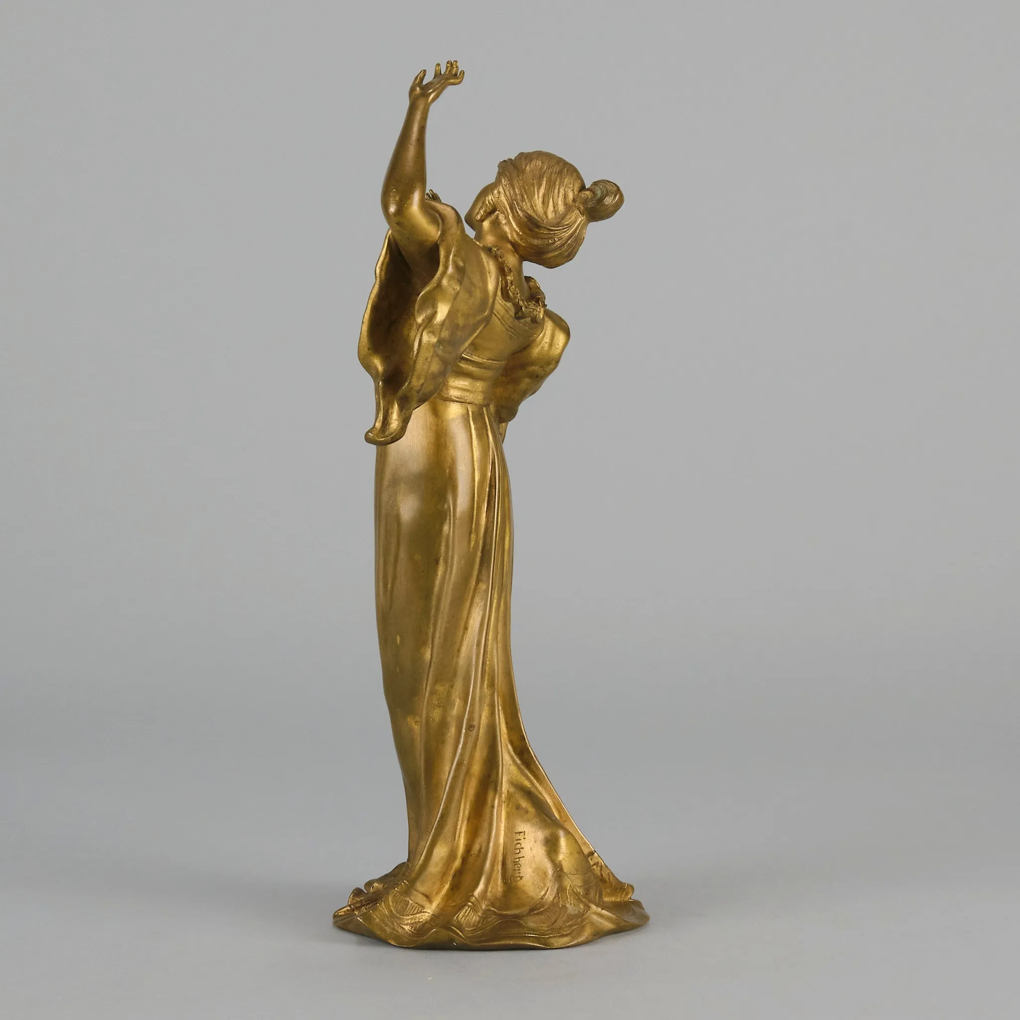 "Art Nouveau Dancer" by Hermann Eichberg