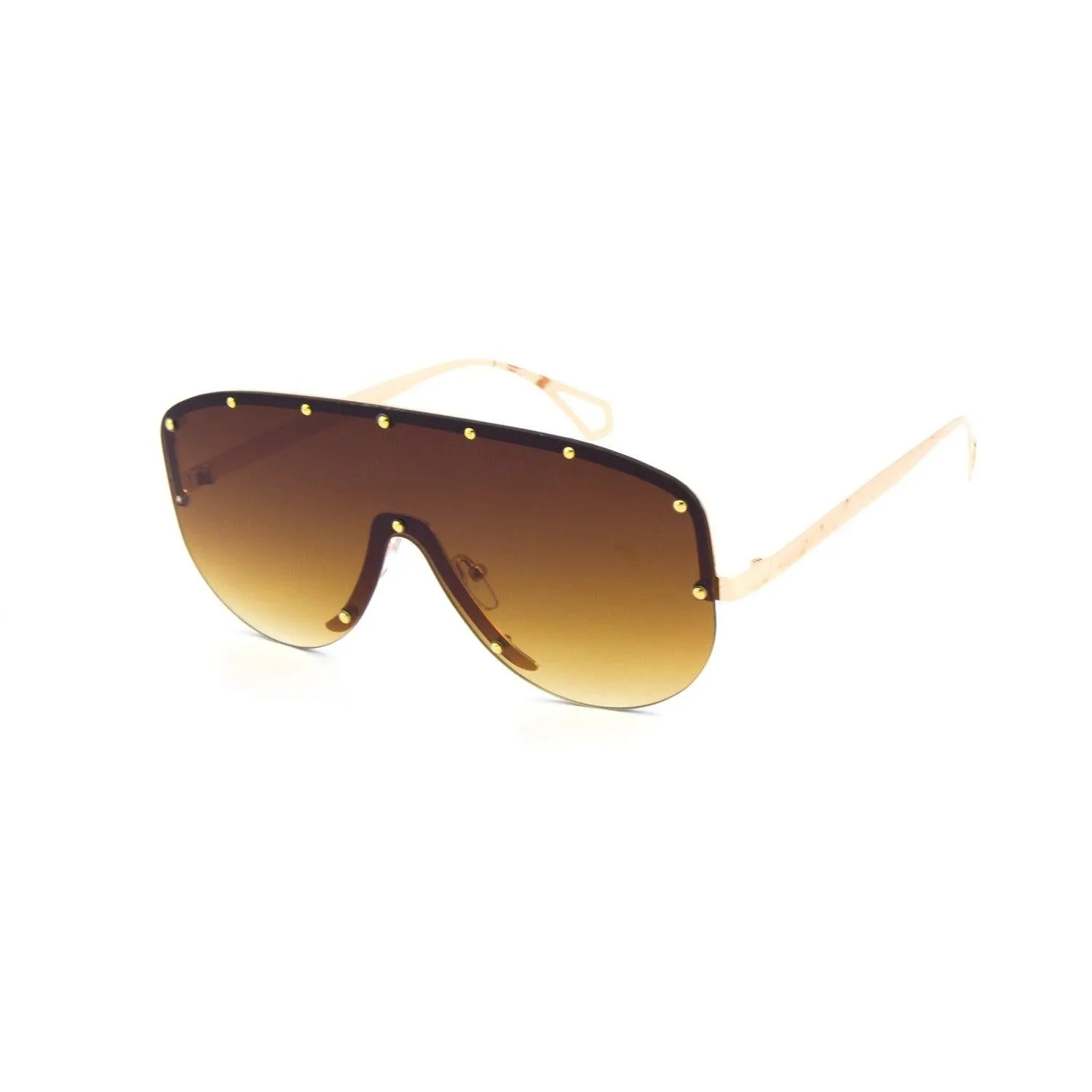 Round Shield Frame Sunglasses