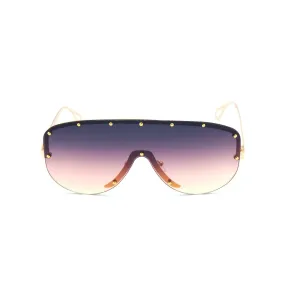 Round Shield Frame Sunglasses