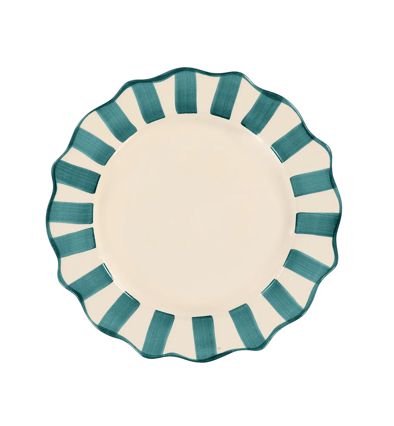 Scalloped Dinner Plate