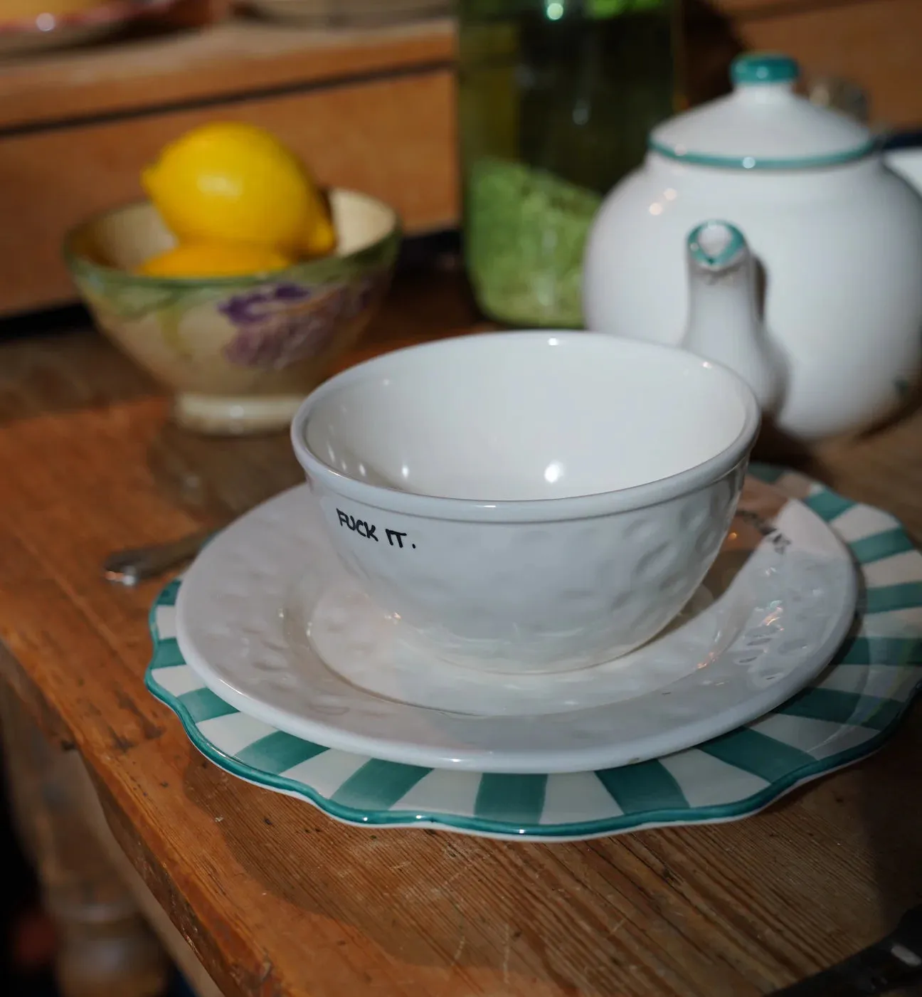 Scalloped Dinner Plate