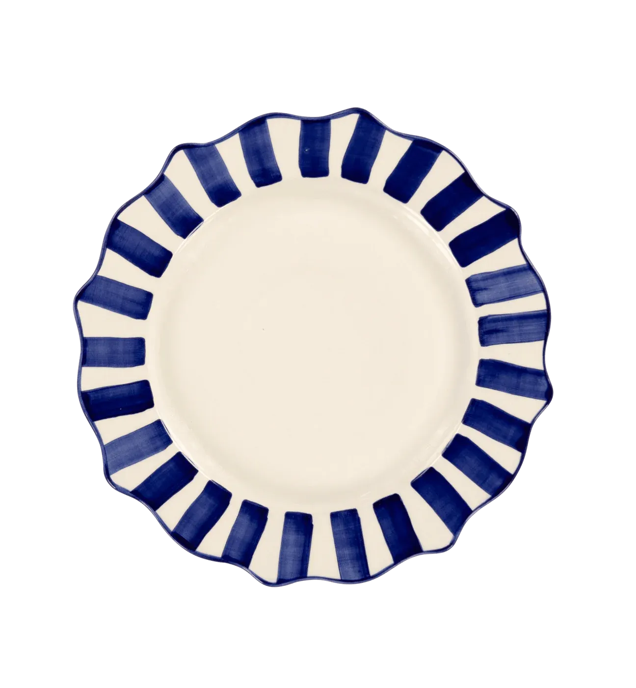 Scalloped Dinner Plate