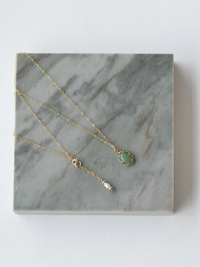 Selena Necklace (all stones)