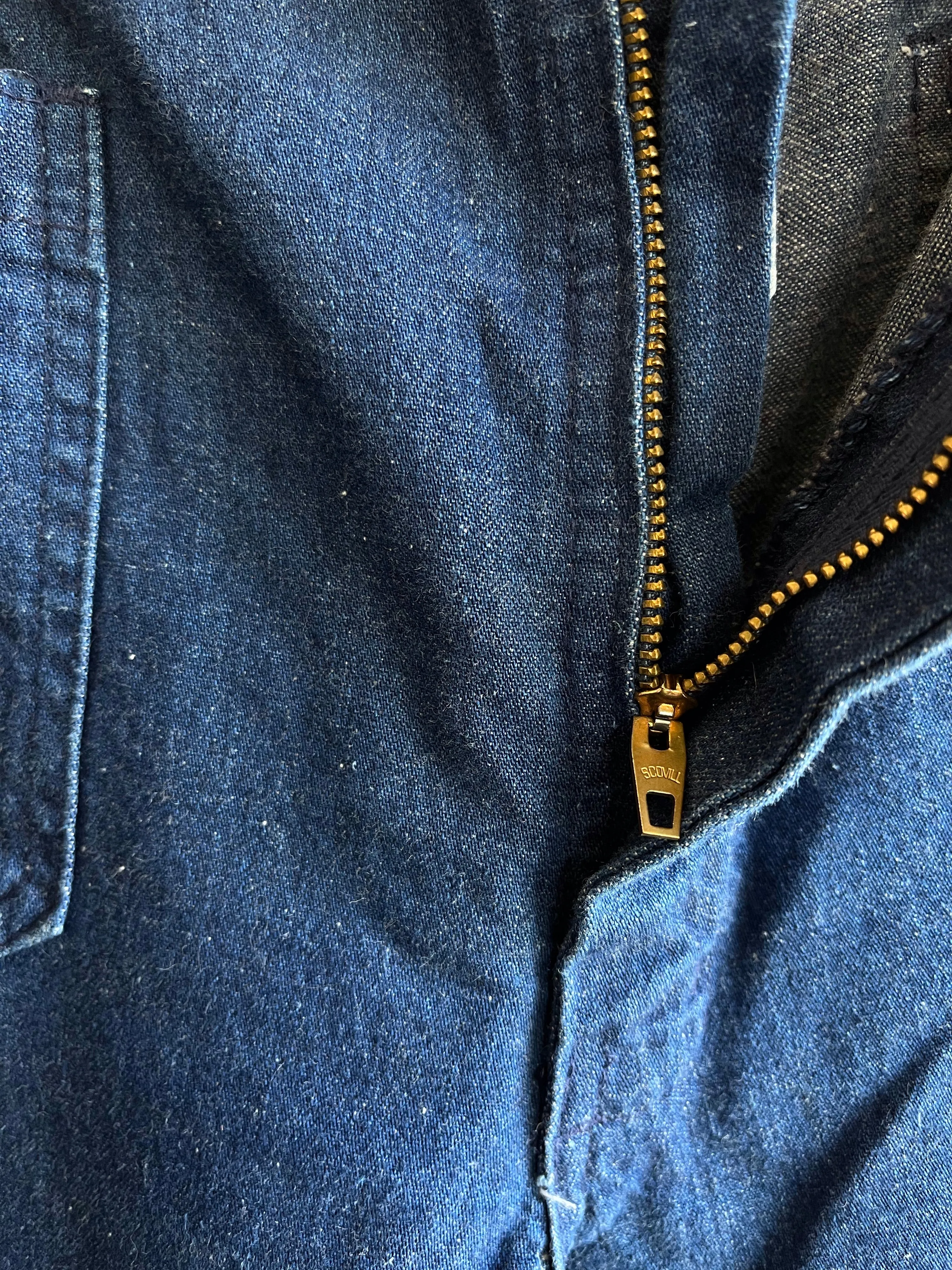 Vintage 1960/1970s Navdungaree Cone Denim Bell-Bottom Naval Jeans