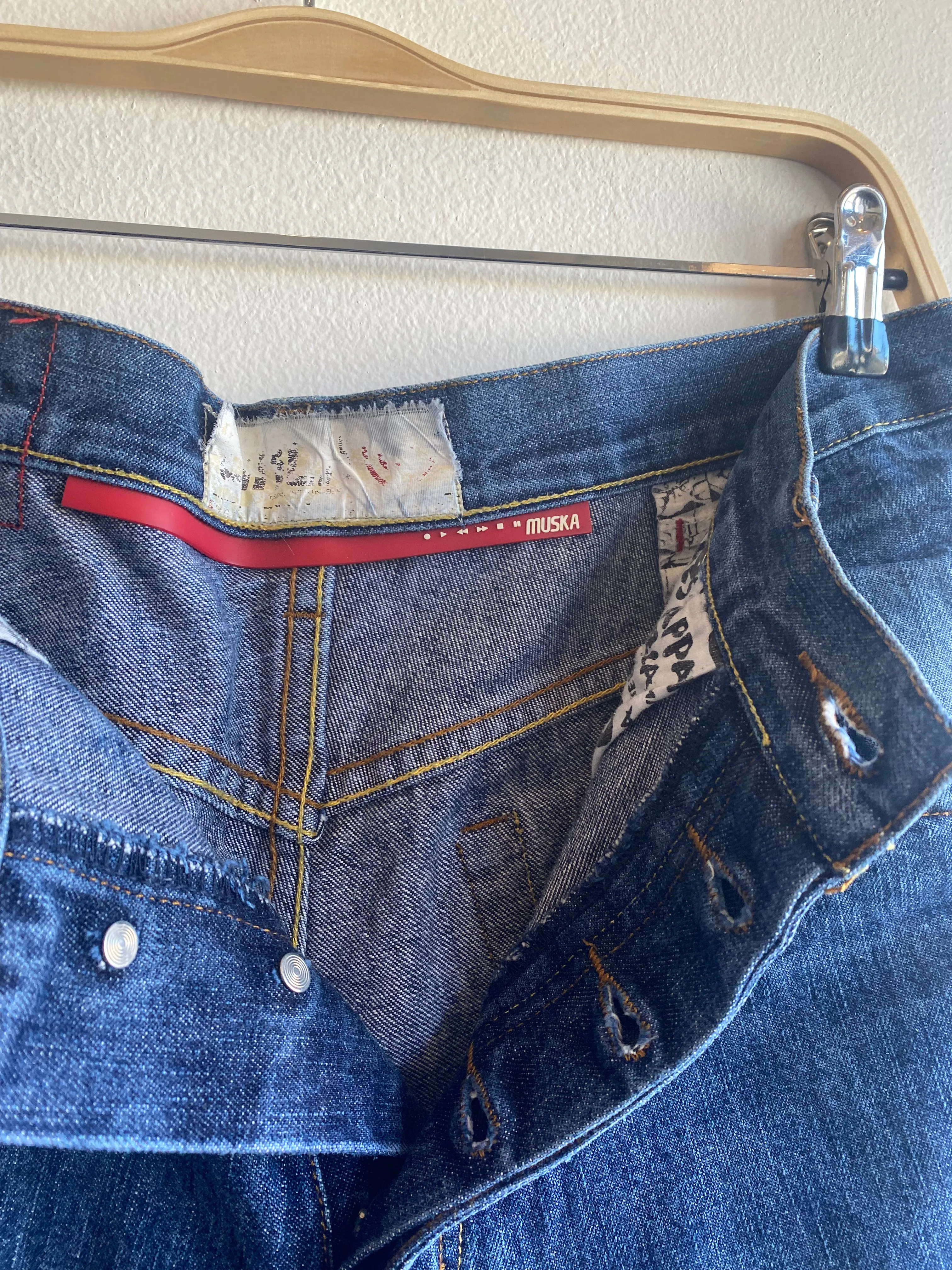 Vintage Y2K Muska Denim Jeans