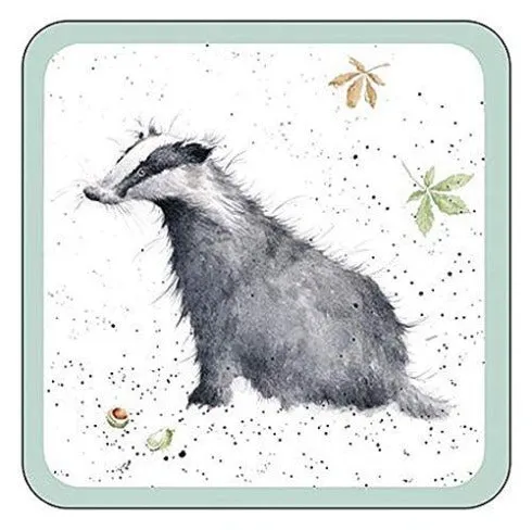 Wrendale Designs Coasters, Set of 6